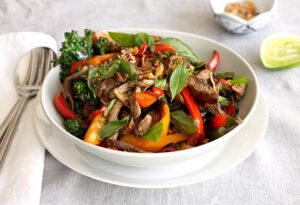 Thai Basil Beef Stir Fry